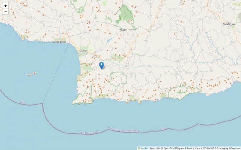 Kouses Kreta, Kouses: Baugrundstück 3.600 m² mit Baugenehmigung Grundstück kaufen
